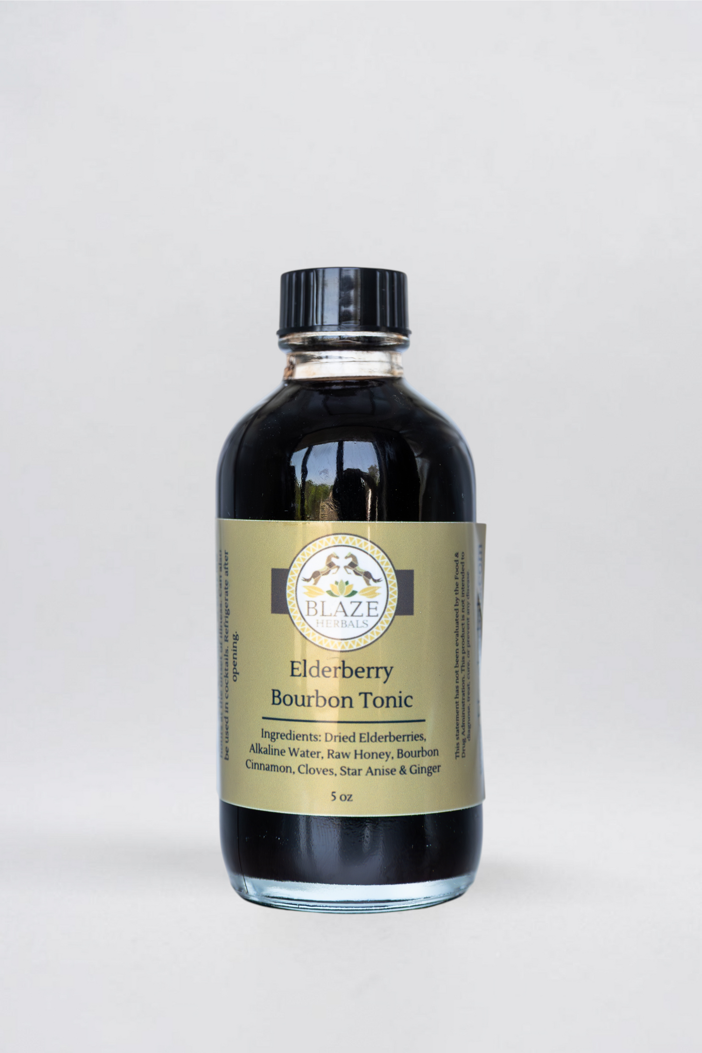 Elderberry Bourbon Tonic