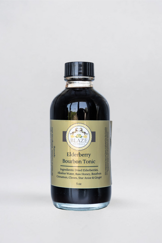 Elderberry Bourbon Tonic