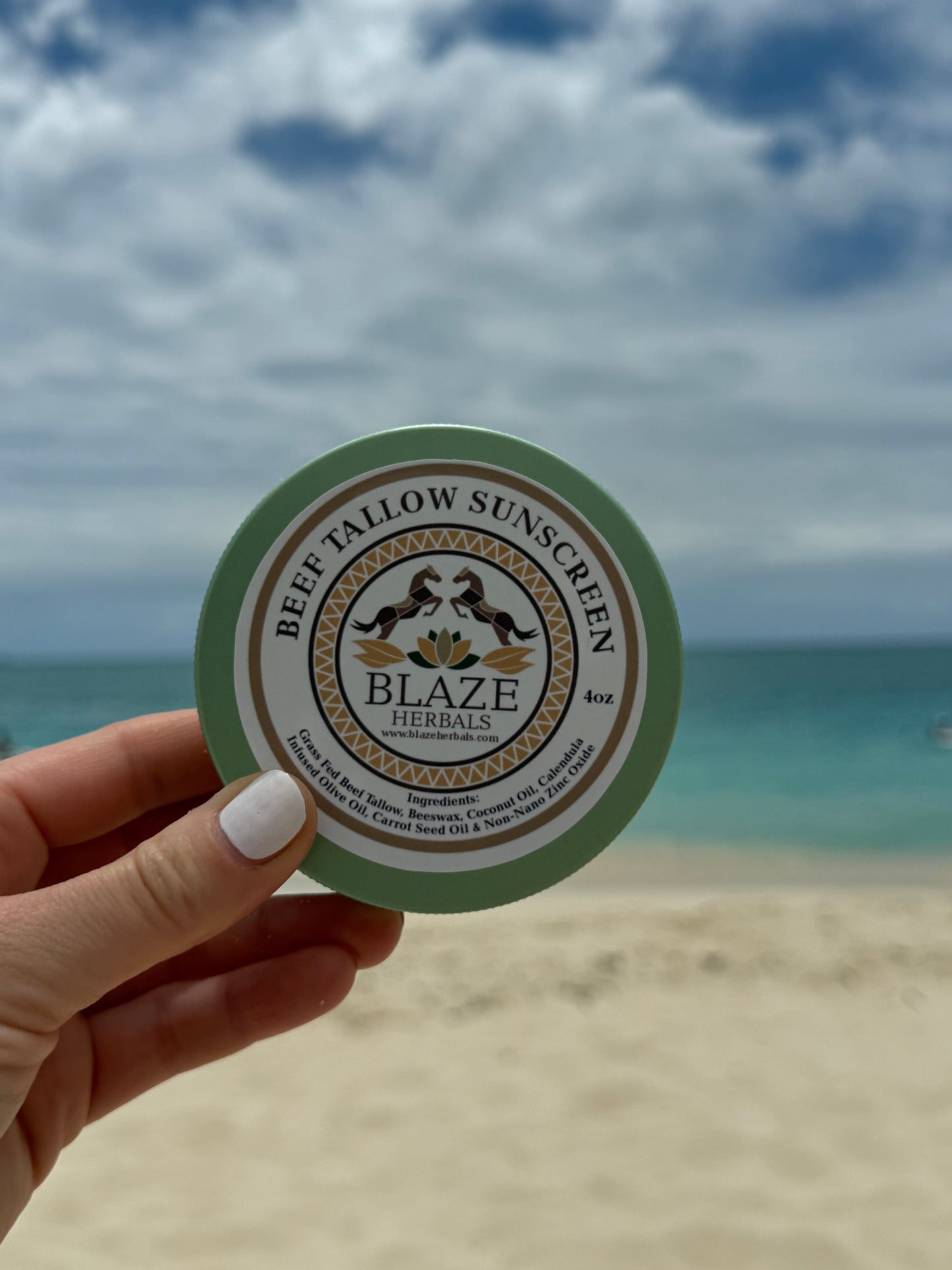 Beef Tallow Sunscreen 4oz